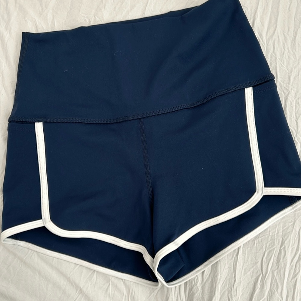 NWT   Free people movement Island Time Shorts / Midnight Navy